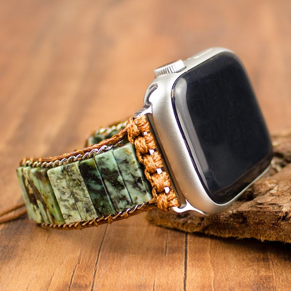 Turquoise Boho Smart Watch Band Strap Bracelet for Apple Watch 38mm 40mm 41mm